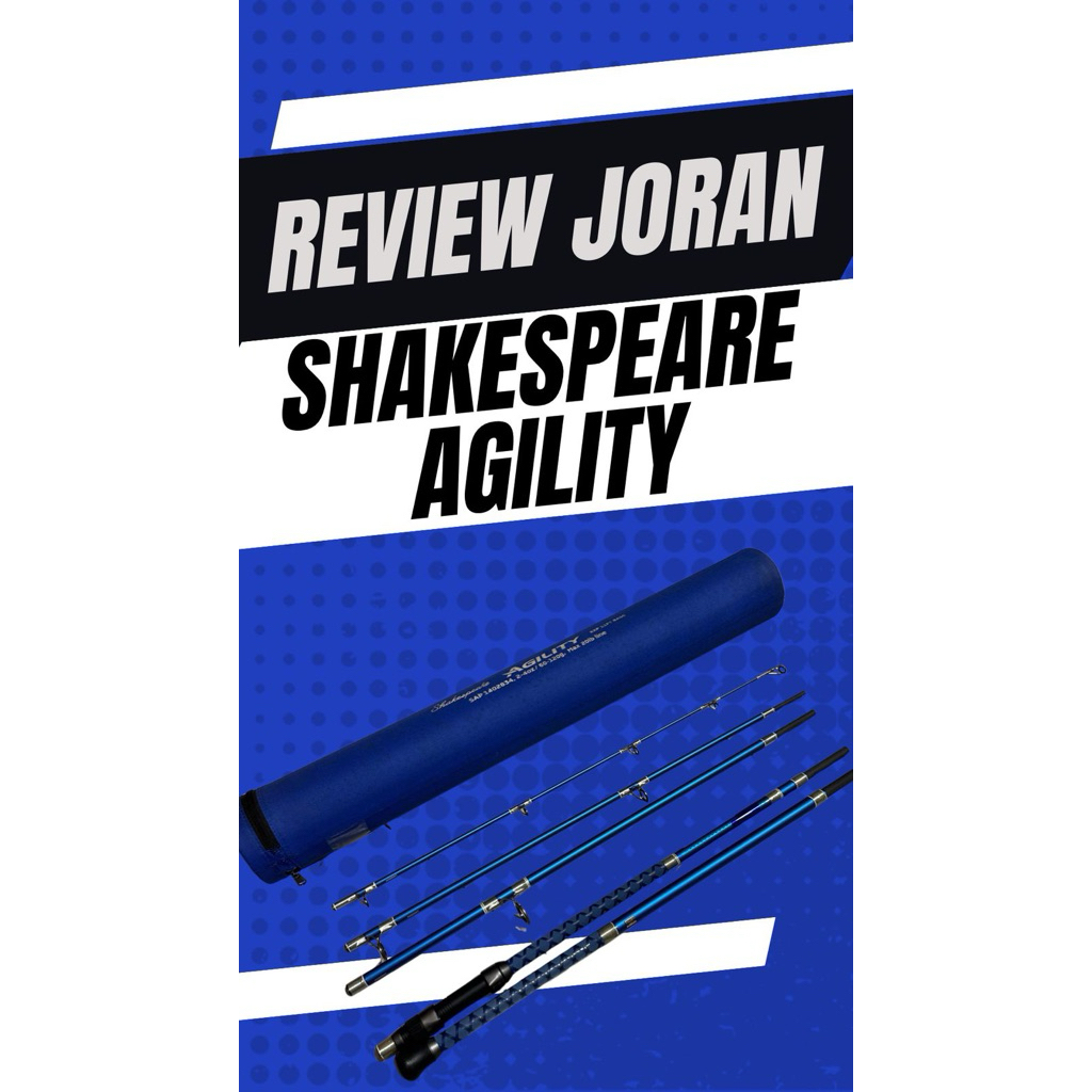 JORAN TRAVEL SHAKESPEARE AGILITY EXP 11FT BASS SAP1402834