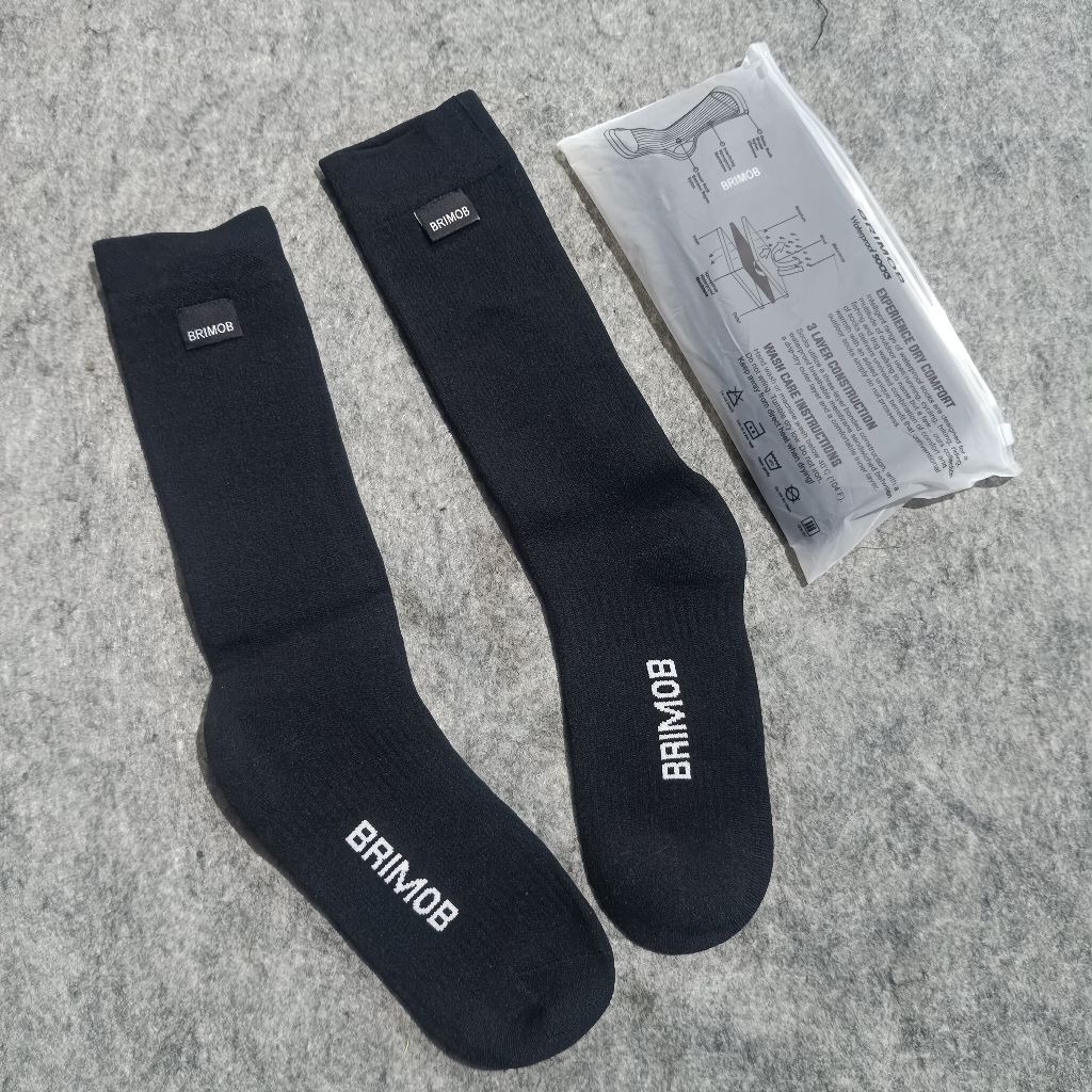 Kaos Kaki PDL Hitam BRIMOB Waterproof / Kaos Kaki PDL Hitam BRIMOB / Kaos Kaki Hitam BRIMOB