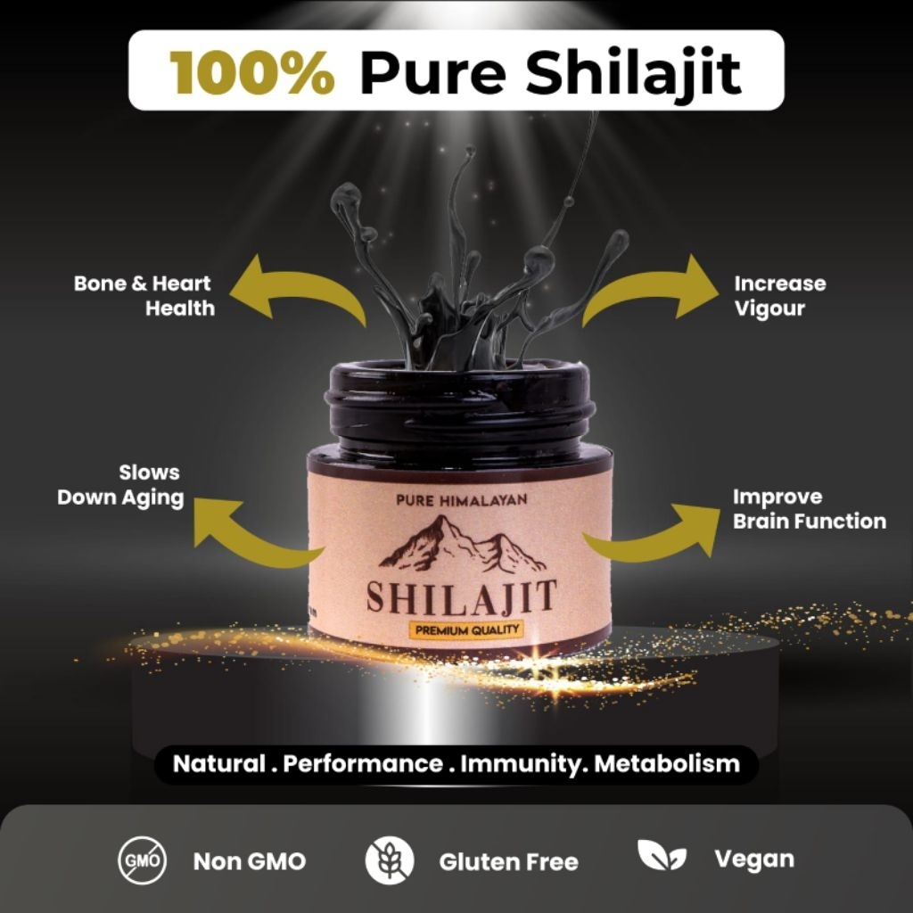 Pure Himalayan  Shilajit | Premium Quality 100% | Shilajit kemasan 5gr