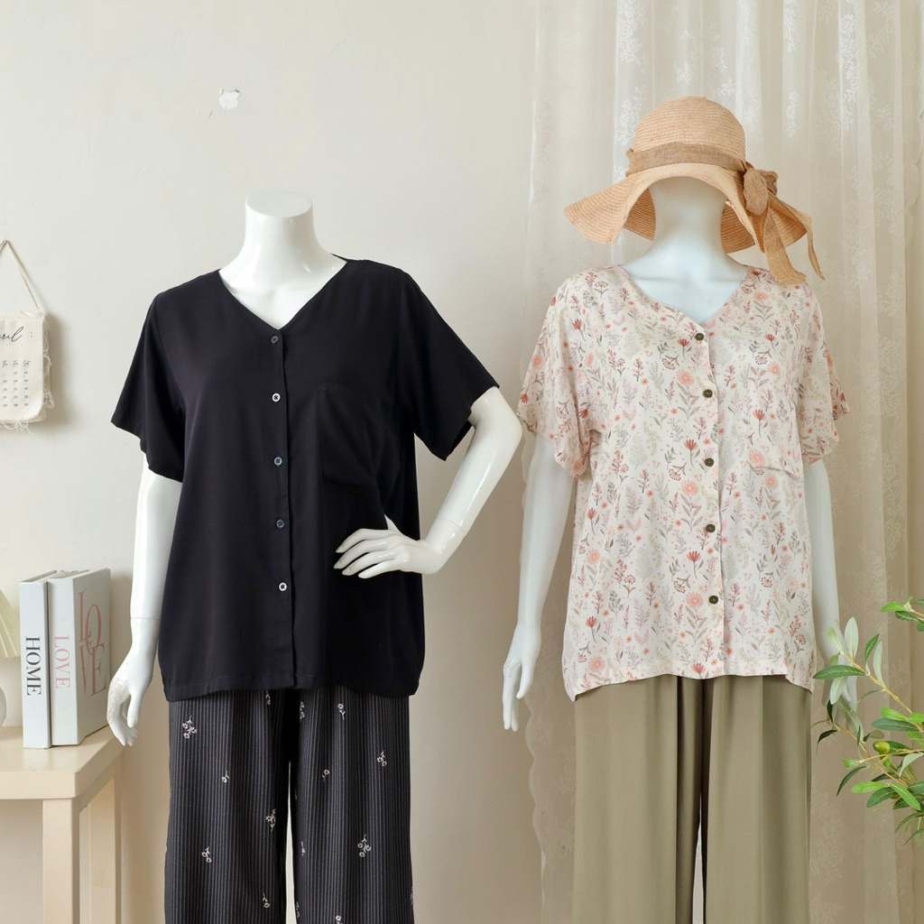 LAURA SET - Piyama Premium rayon adem dan lembut