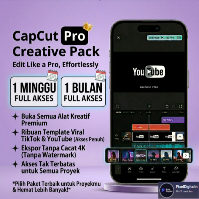 Super Capcut - Edit Video Seperti Content Creator Profesional | Terlaris