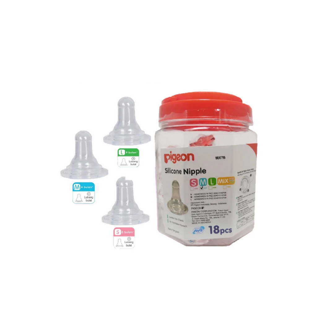 Dot Pigeon Nipple Toples Original / Silicone Standard Eco Pigeon Original / Pigeon Dot Bayi Standard