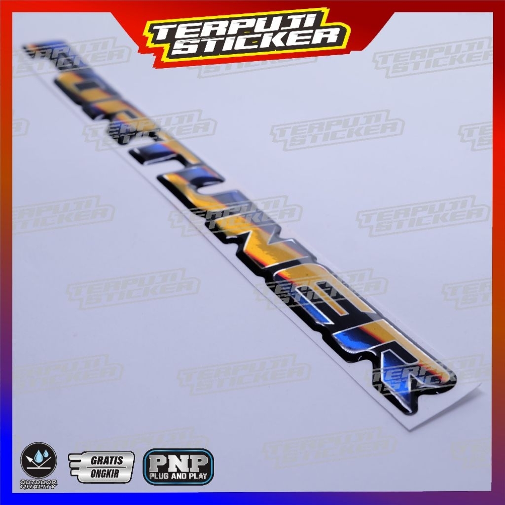 EMBLEM TIMBUL FORTUNER / EMBLEM TIMBUL FORTUNER TITANIUM