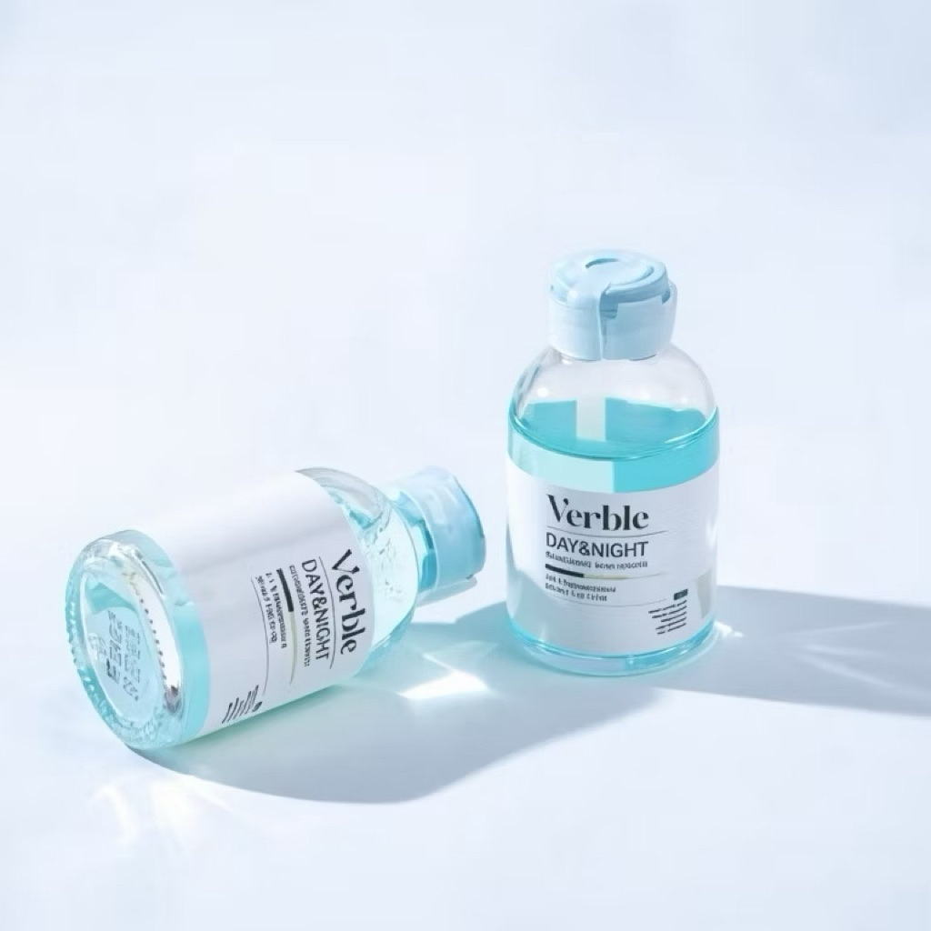 (2 PCS VERBLE) Verble Serum Wajah Bopeng Day & Night – Serum Bopeng, Bekas Jerawat & Kulit Glowing