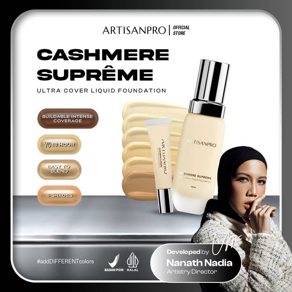 ARTISANPRO CASHMERE SUPREME Ultra Cover Liquid Foundation