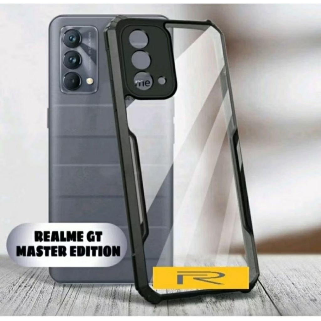 Case Realme GT Master / GT Neo 2 / GT Neo 3T Hardcase Fuze Airbag Shockprof Casing Transparan
