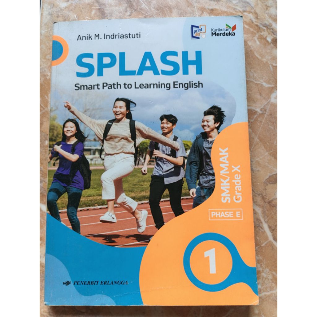 ORI BUKU BAHASA INGGRIS KELAS 10 SMA/K GRAFINDO BEKAS SEPERTI BARU (TANPA LECEK, SOBEK, CORETAN)
