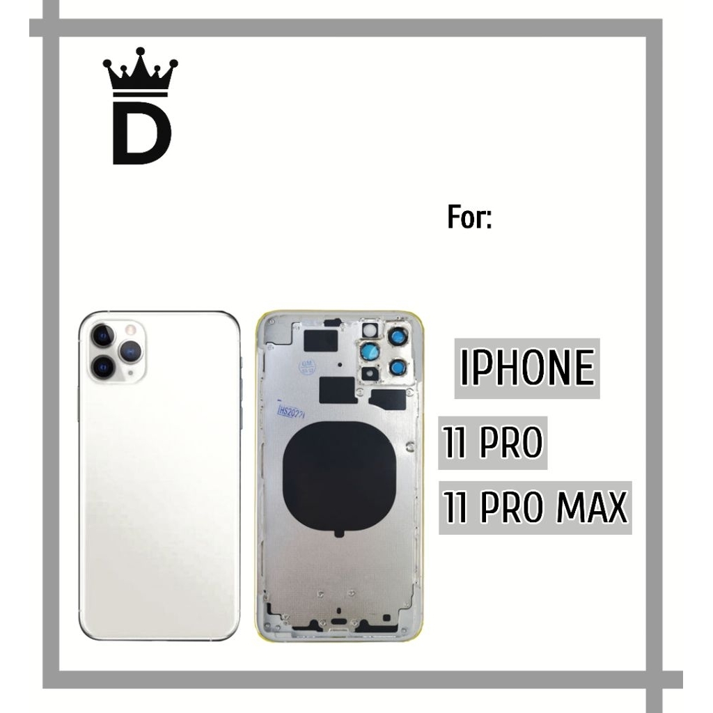 HOUSING CASING IPHONE 11 PRO/PRO MAX FULLSET