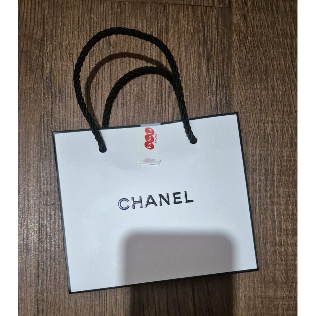 Chanel paper bag mini