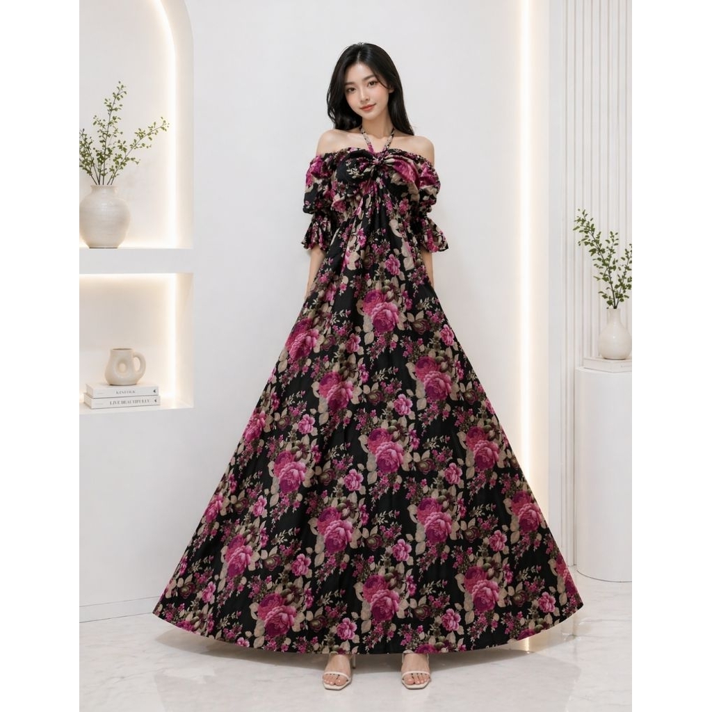 Dress Kerut Dada