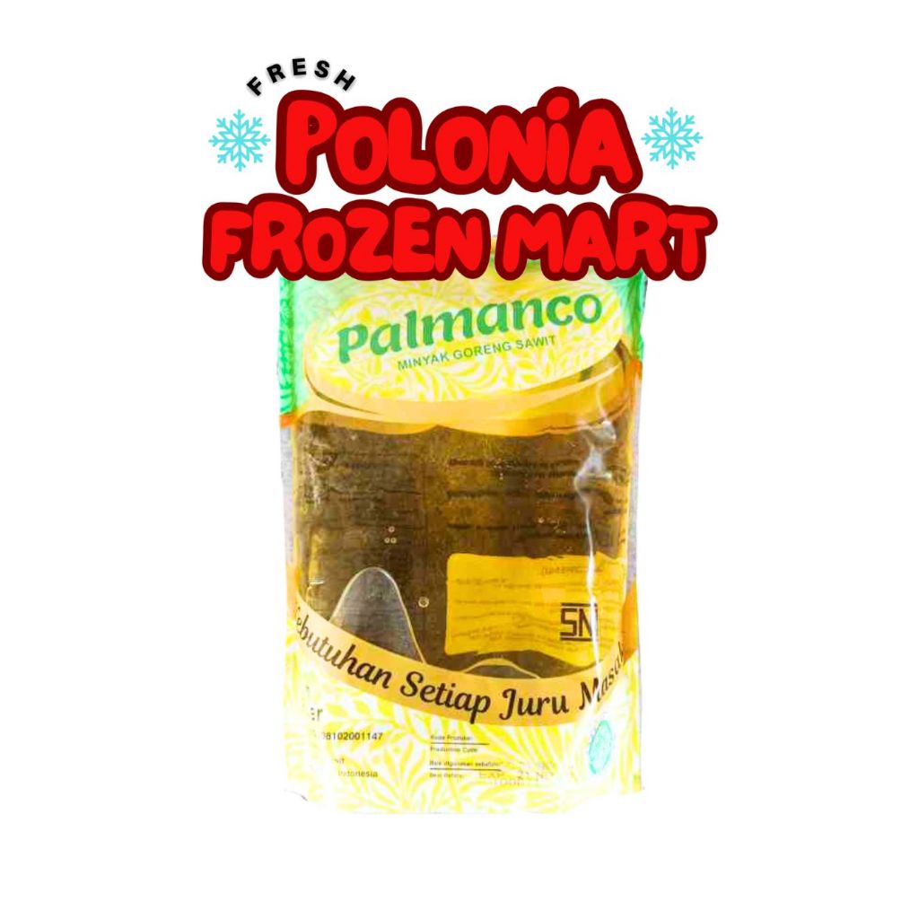 PALMANCO Minyak Goreng 900ml U/ Menggoreng Minyak Kelapa Sawit sama seperti aicha / grandia / siip- 