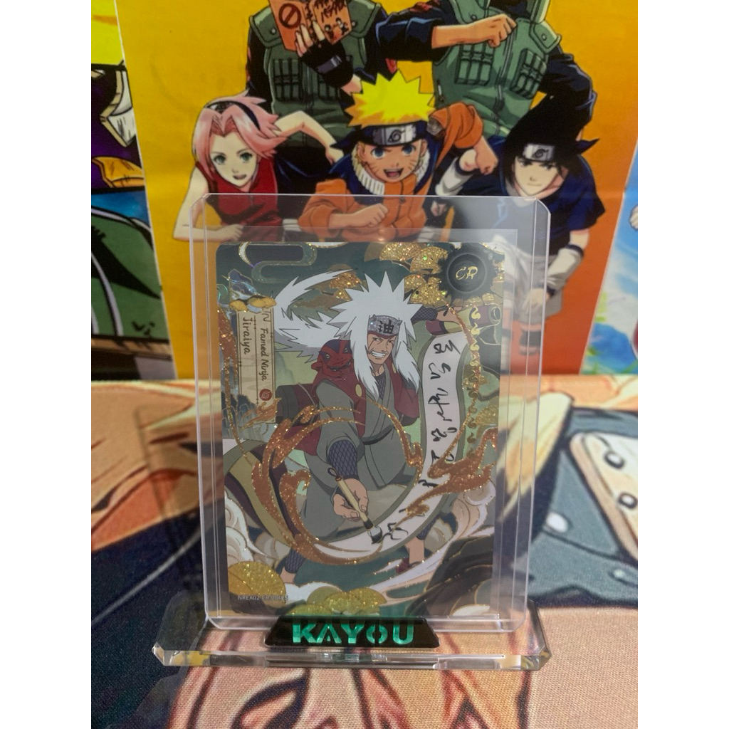 Kartu naruto CR Jiraiya T2W9 English Version Kayou Original