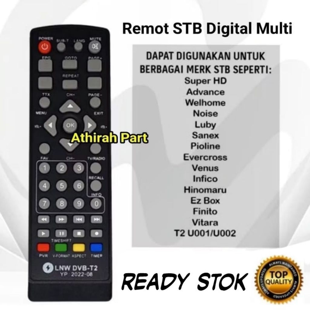 Remot STB Digital Multi Universal Remot SET TOP BOX UNIVERSAL