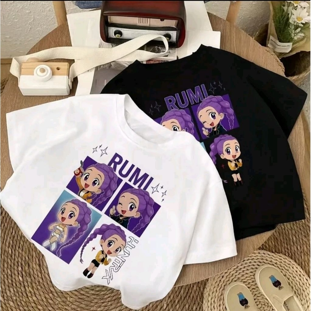 gx.storee Baju Anak Perempuan 2-12 Tahun Kaos Sablon Lucu Cats T-shirt Baju Anak Atasan Wanita Terba