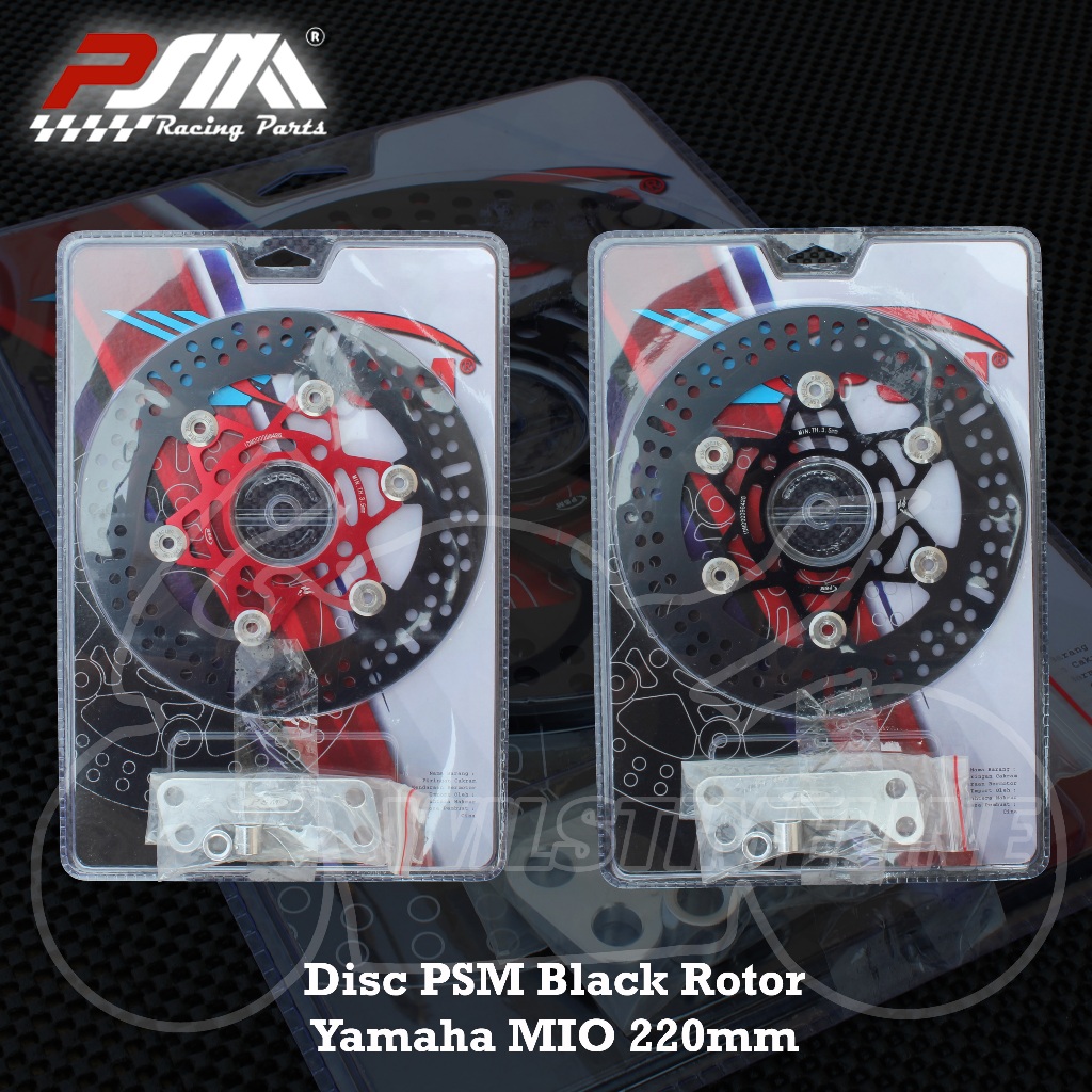Piringan/ Disc Cakram PSM Titanium 220mm untuk Yamaha MIO/ MIO Sporty/ MIO Smile