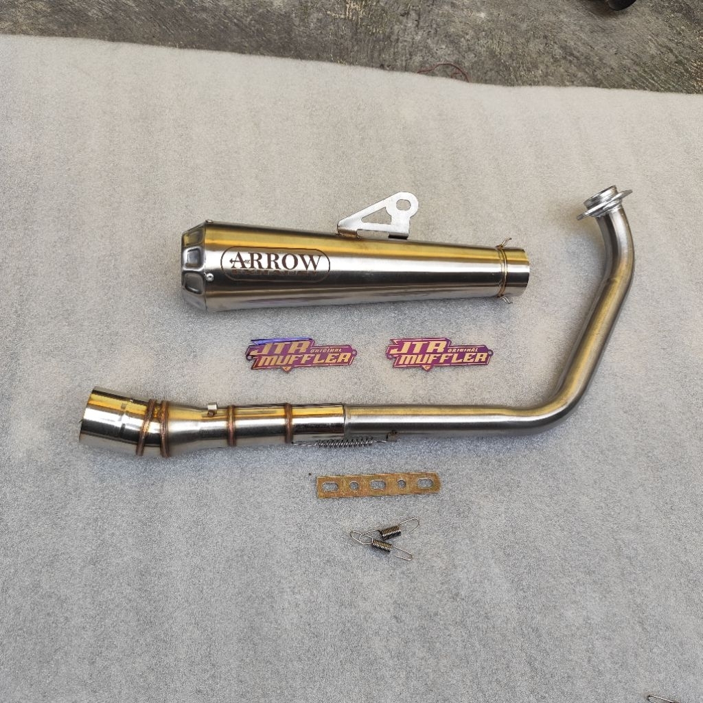 Knalpot Racing Underbelly Xsr 155 R15 v2 v3 v4 Arrow fullset lengkap