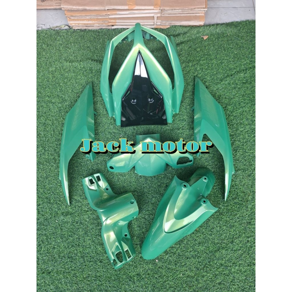 full body halus honda vario tekno 110 alien green
