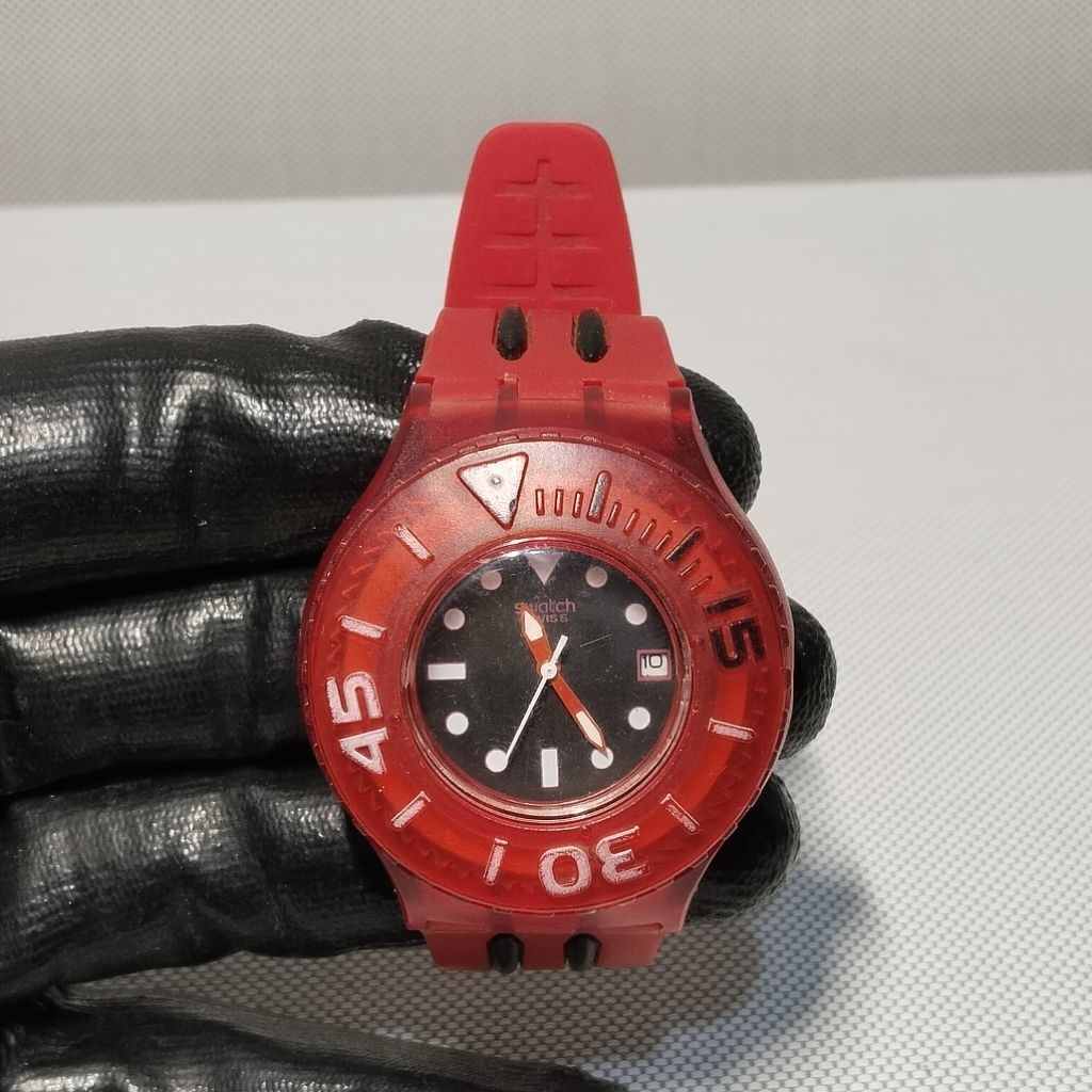 Jam Tangan Swatch  - Scuba Libre Sundowner SUUO400