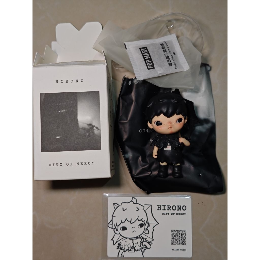 Pop Mart Hirono City of Mercy - Fallen Angel (UNSEALED GOOD CONDITION)