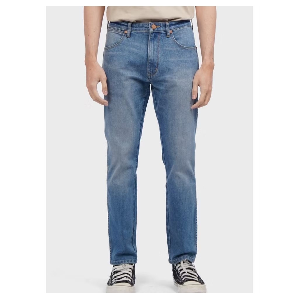 CELANA WRANGLER LARSTONE 100% ORIGINAL STORE SLIM TAPERED