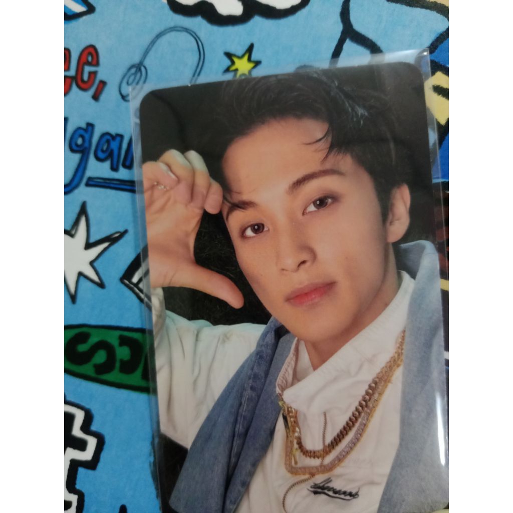 PHOTOCARD MARK LEE THE FIRSTFRUIT SQUARE FLAP || MARK HEART/LOVE