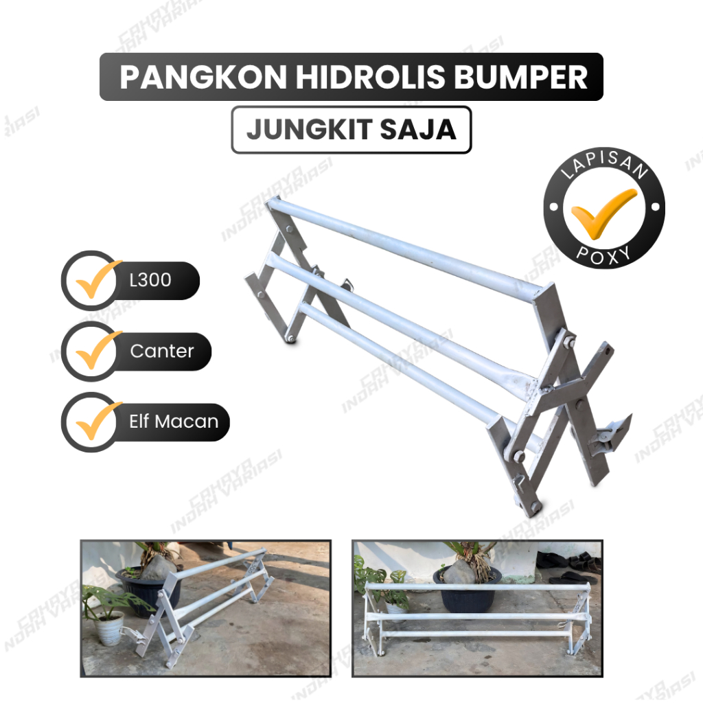 Pangkon Hidrolis Bumper Jungkit Bumper Truk Elf Macan L300 Canter Jungkit Bemper