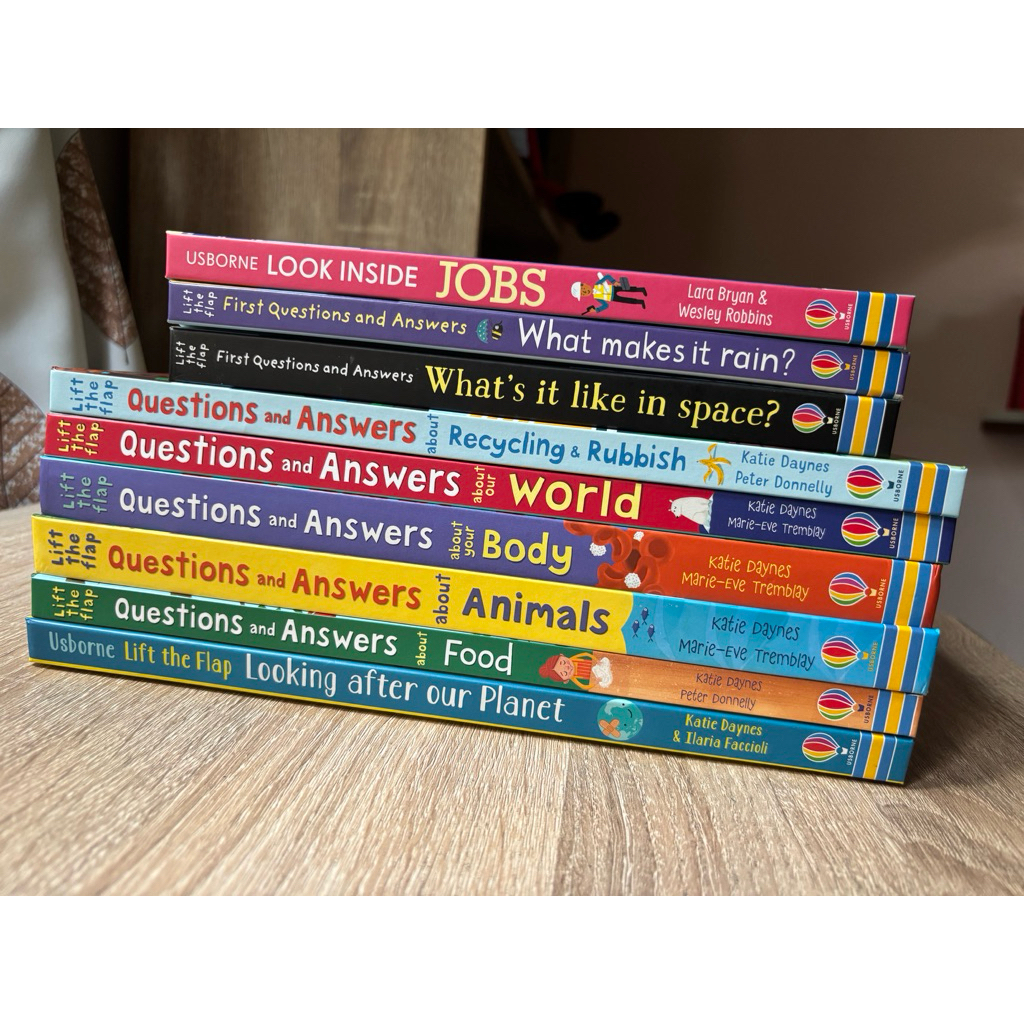 USBORNE Preloved Original / Usborne Lift the Flap / Question and Answers