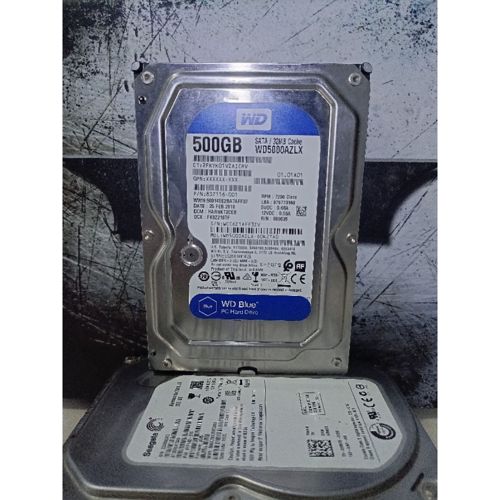 HARDISK INTERNAL SECOND 500GB 3.5 Inch – Cepat & Stabil untuk PC/CCTV