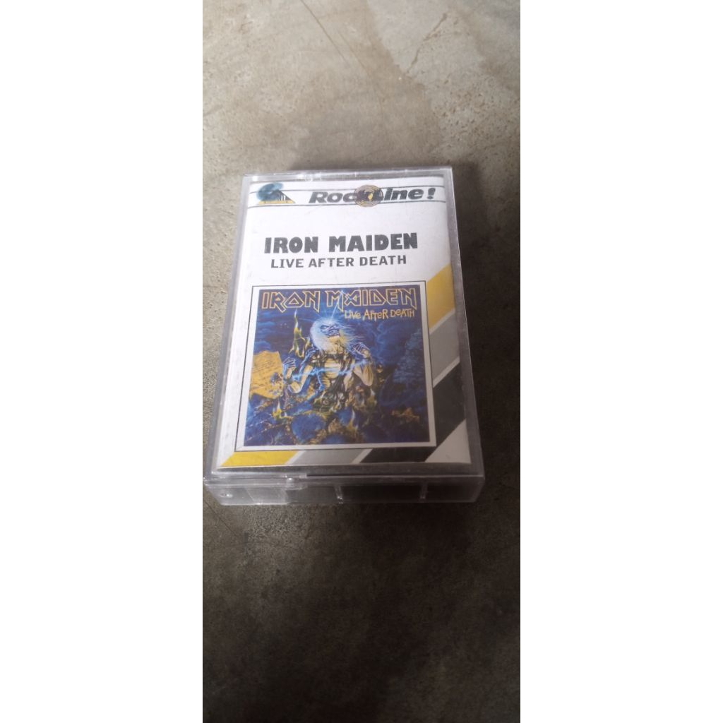 kaset pita Iron Maiden album live after death