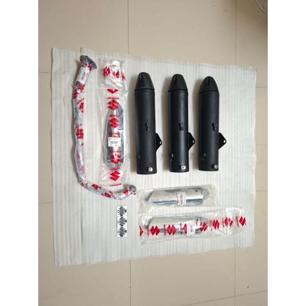 knalpot Suzuki satria Fu 150 euro scd 3 ori