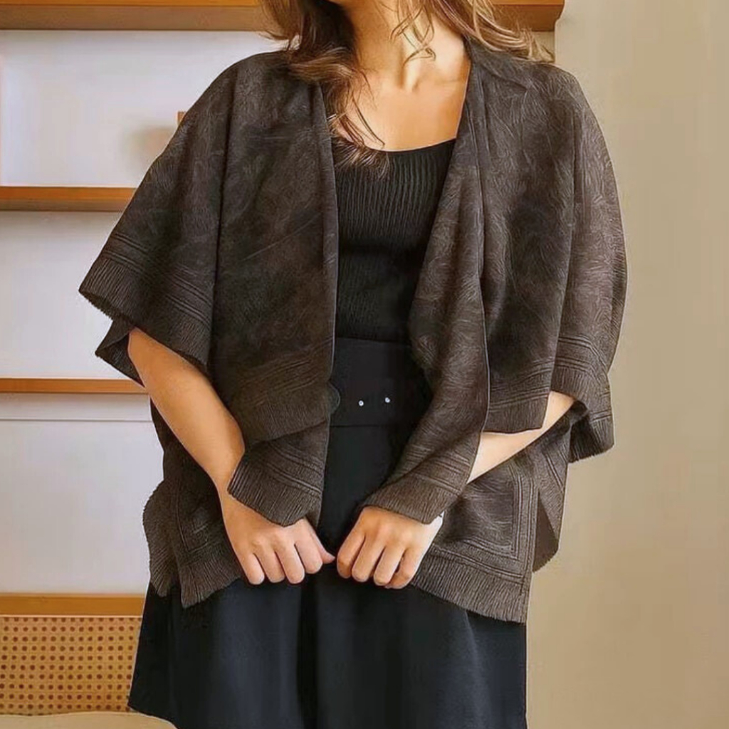 Arwen Outer Scarf Batwing Motif Kekinian | Atasan Outer Wanita | Outer Pantai Kondangan Hijab Friend