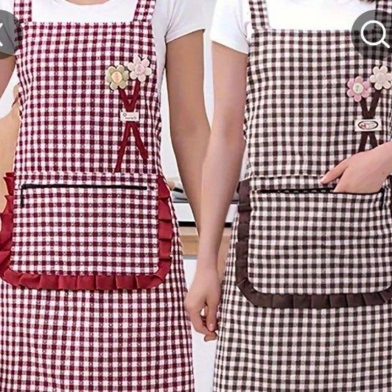 celemek / apron / celemek anti air / celemek polos / celemek polkadot / celemek masak