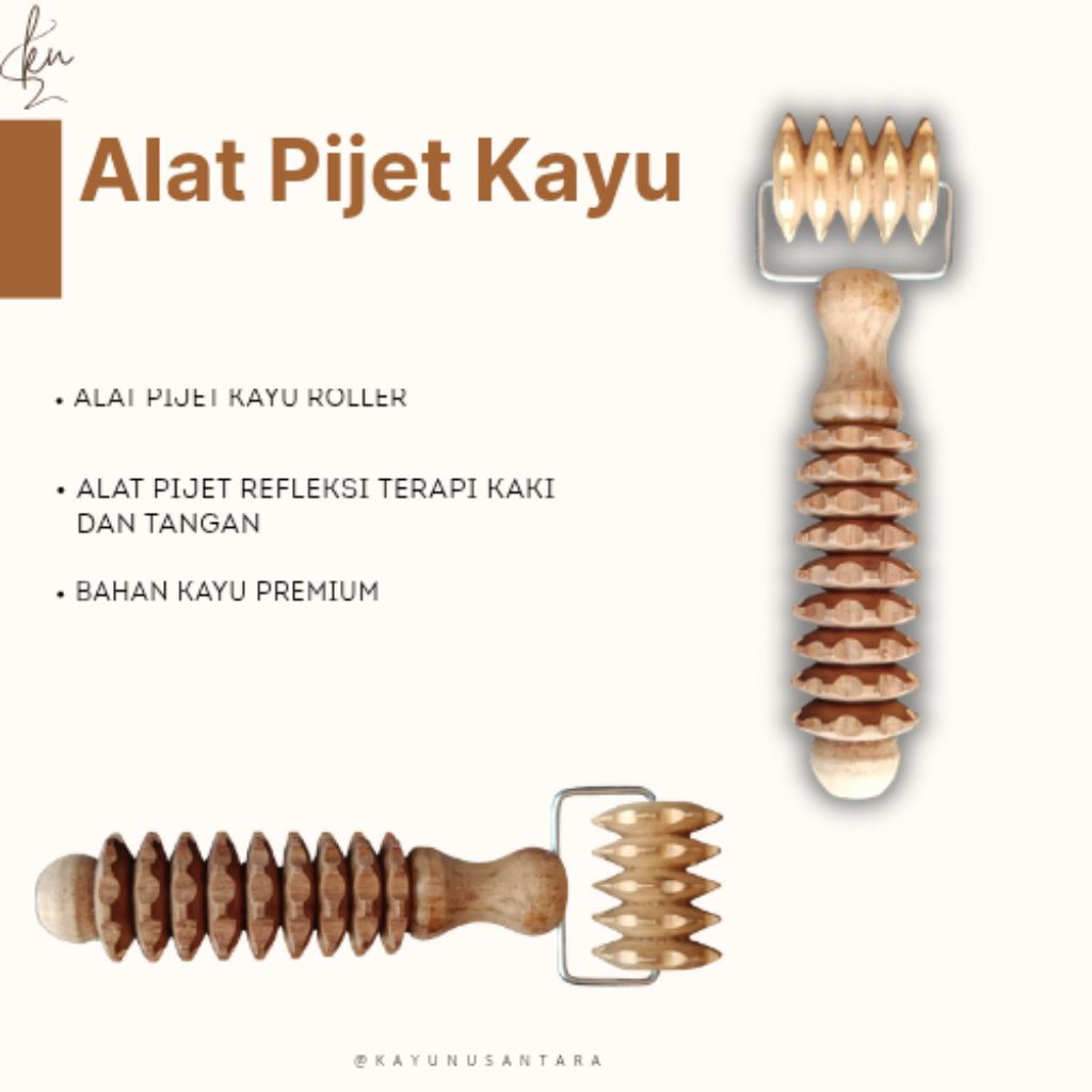 Alat Pijat Terapi kayu - Alat Pijat Refleksi - Alat Pijat Tradisional