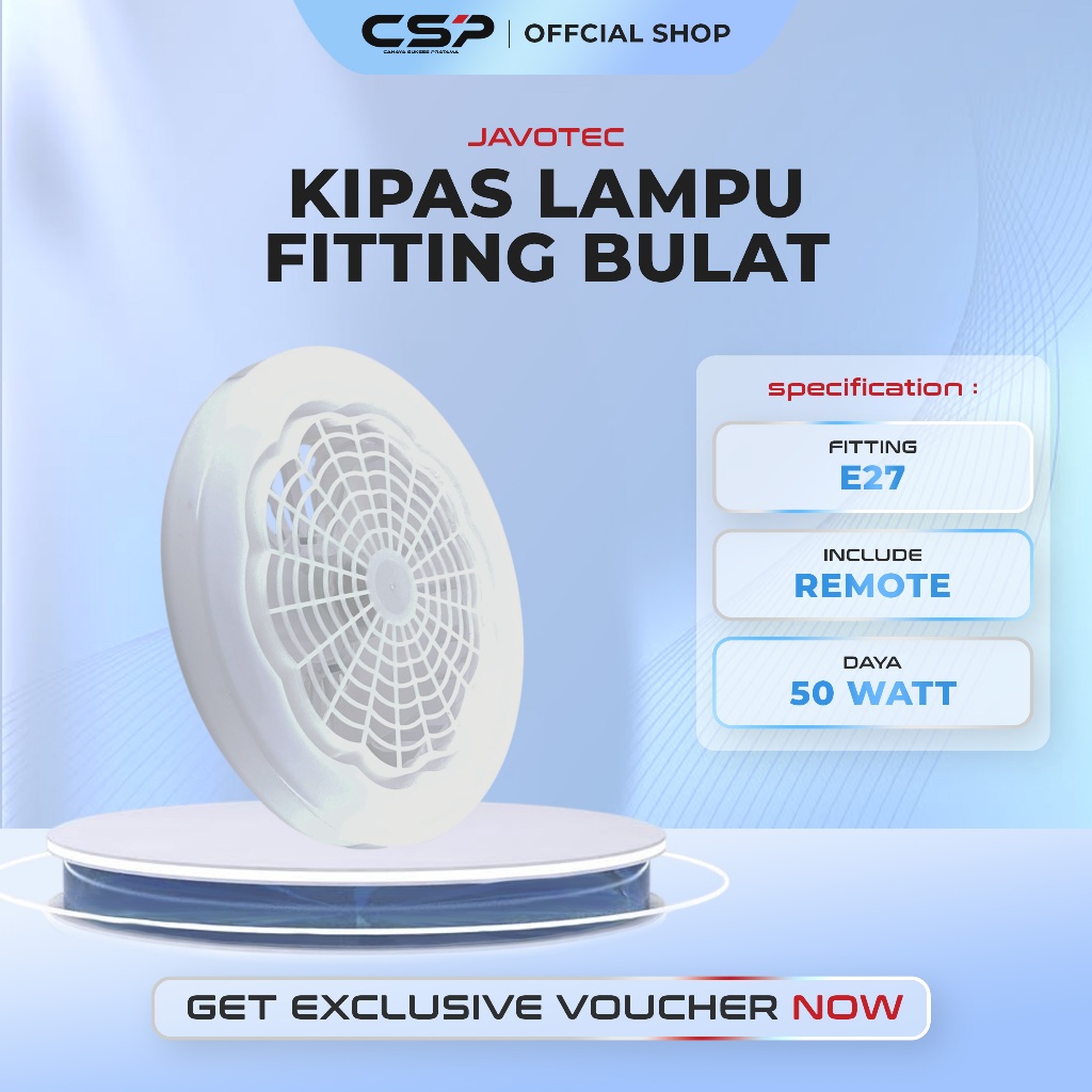 [CSP_MATSUKA] Lampu LED Kipas Gantung/LED Fan Light