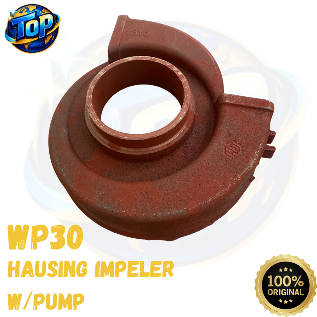 Rumah Impeller WP30 H Mesin Pompa Air Alkon 3 Inch Keongan Cor / Housing Impeller Water Pump WP30 3 