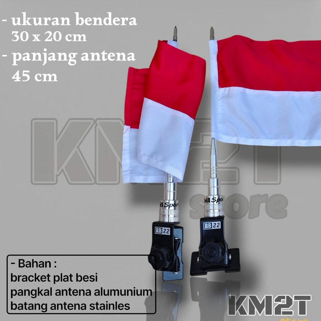 tiang bendera mobil, antena bendera mobil, antena mobil berkwalitas bagus