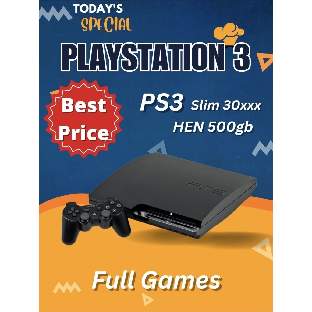 PS3 Slim & Superslim 500gb