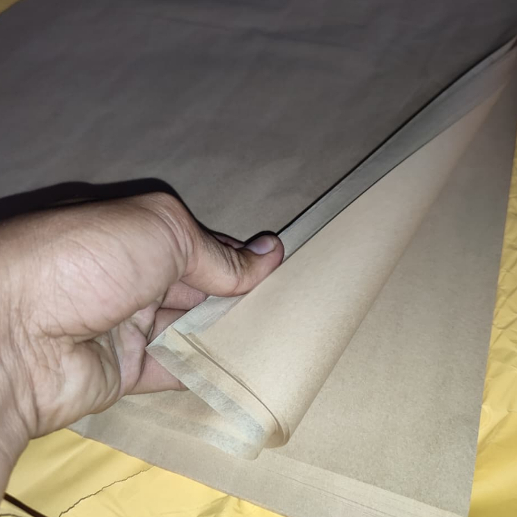 KERTAS LAYANGAN COKLAT 18 GRAM PERINDO // KERTAS LITHO COKLAT SUPER