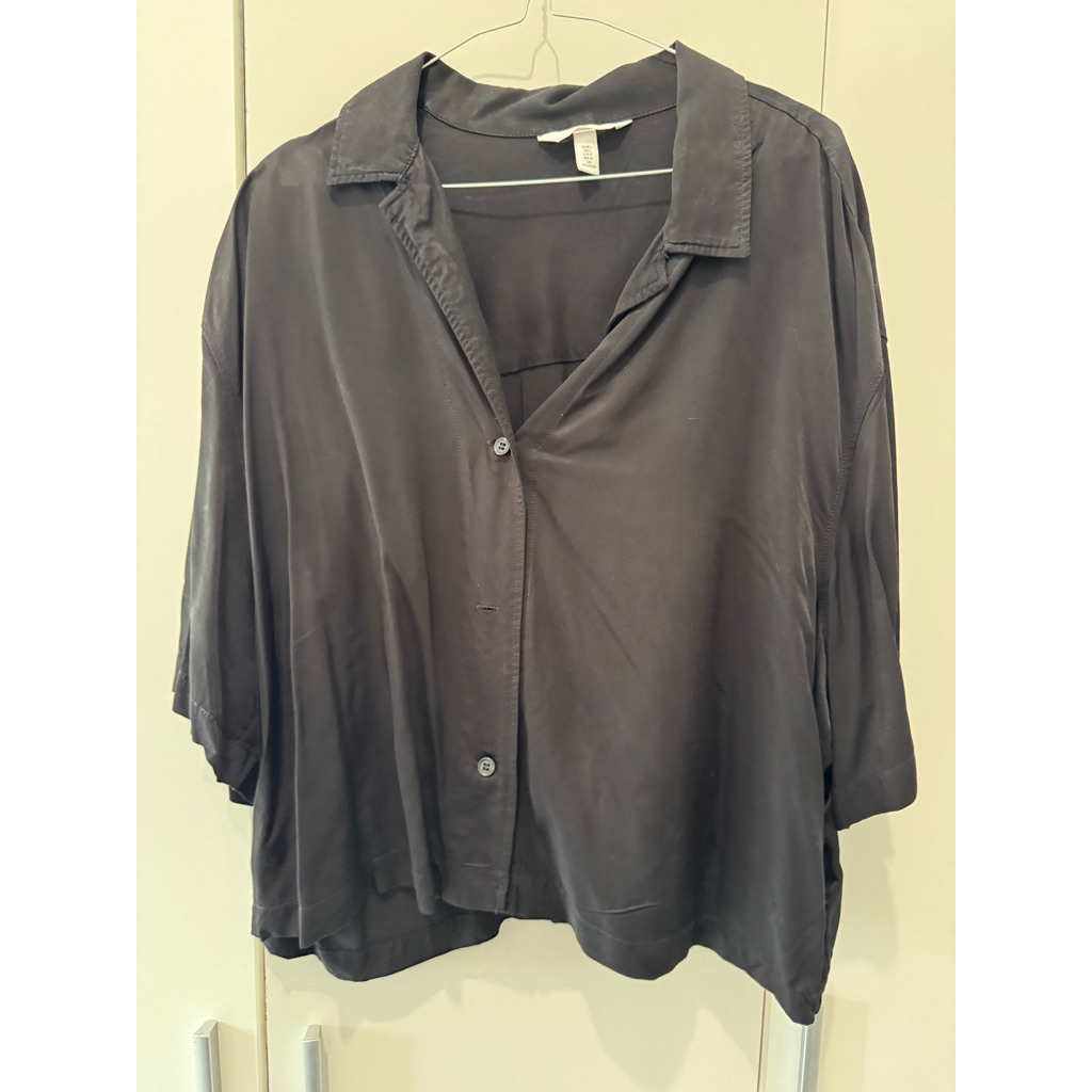 hnm kemeja crop top L