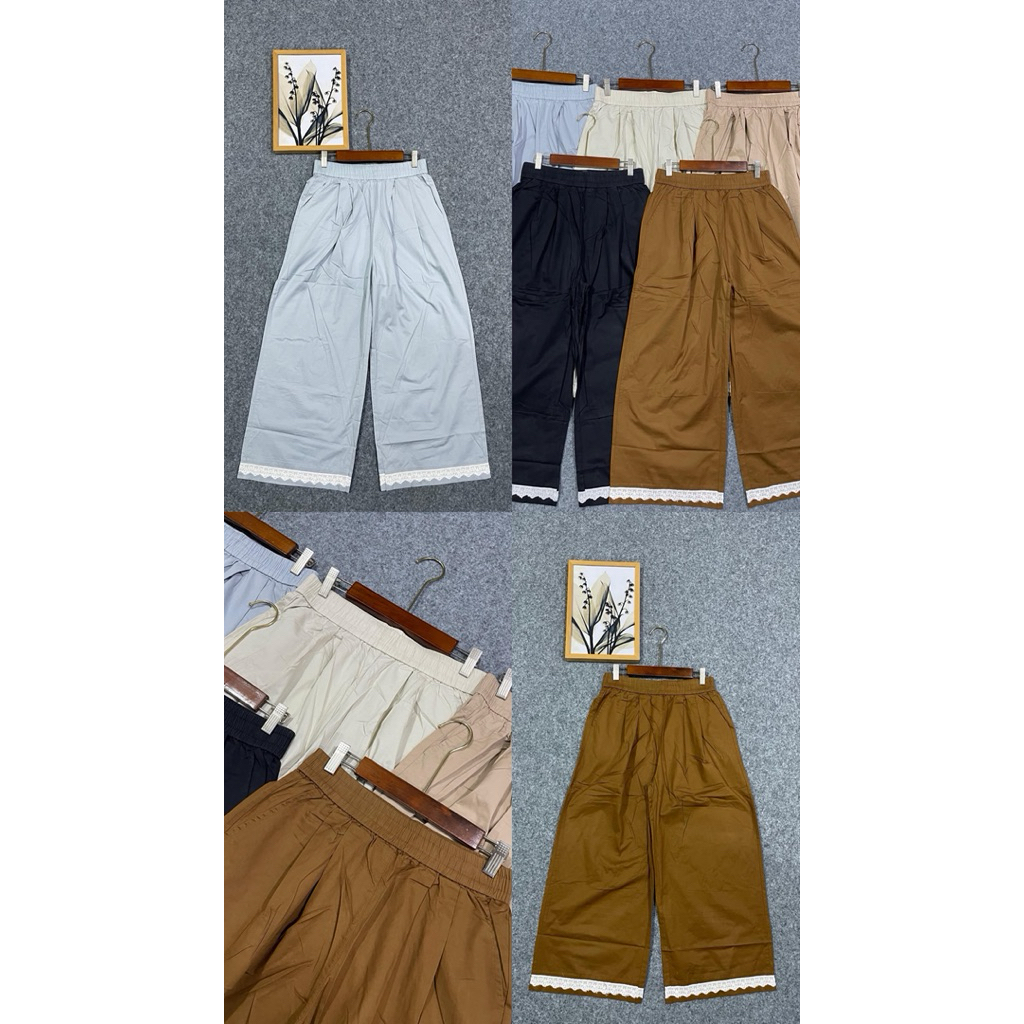 CELANA KULOT CELANA KULOT POLOS CELANA KULOT IMPORT CELANA KULOT MOTIF RENDA