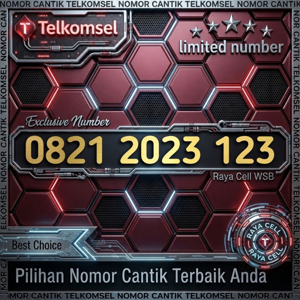 Nomor Cantik Simpati 11 Digit Urut 123 Seri Tahun 2023
