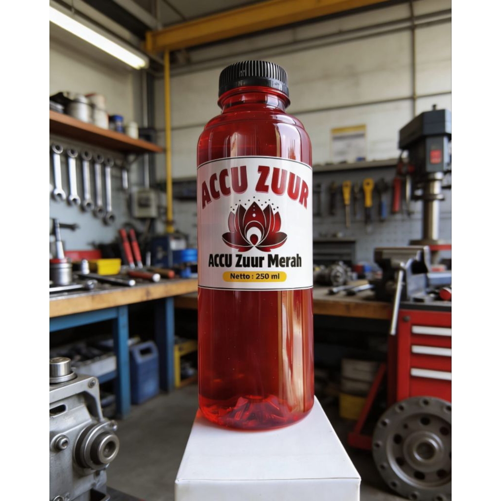 AIR ACCU ZUUR MERAH UNTUK AKI KERING