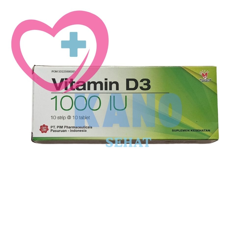 Vitamin D3 1000 IU PIM BOX