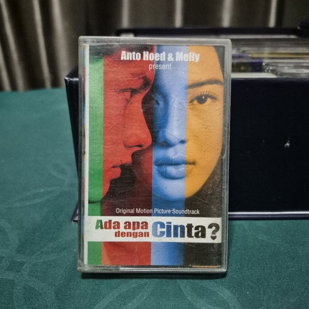 kaset pita soundtrack aadc ada apa dengan cinta anto hoed & melly goeslaw