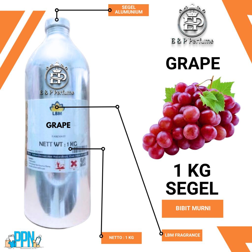 Bibit Parfum - Anggur | Grape by LBM Fragrance Oil