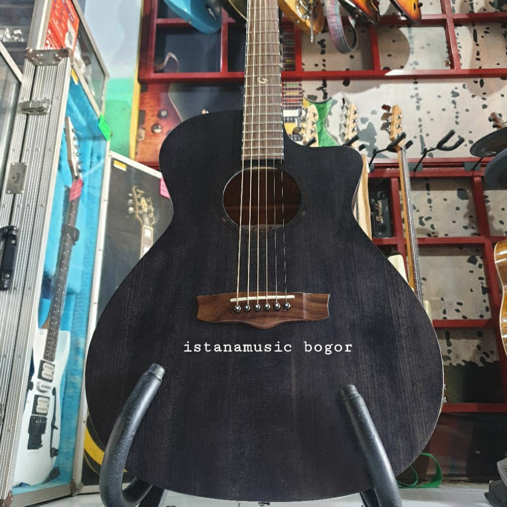 Gitar Akustik Genta GA420 Full Solid