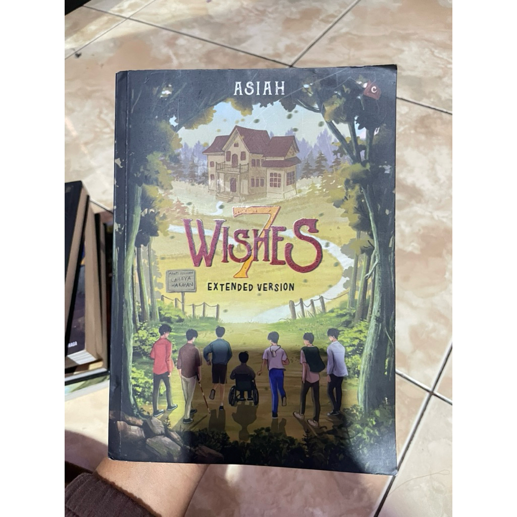 Preloved novel 7wishes ori 100%