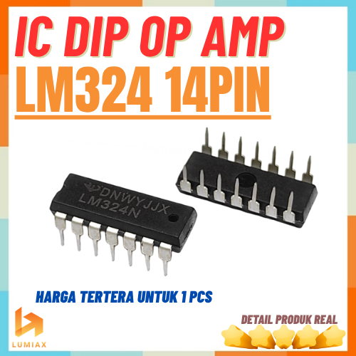 IC LM 324 LM324 Low Power Quad Op Ampifier LM324N LM324 N IC Quad Op-Amp