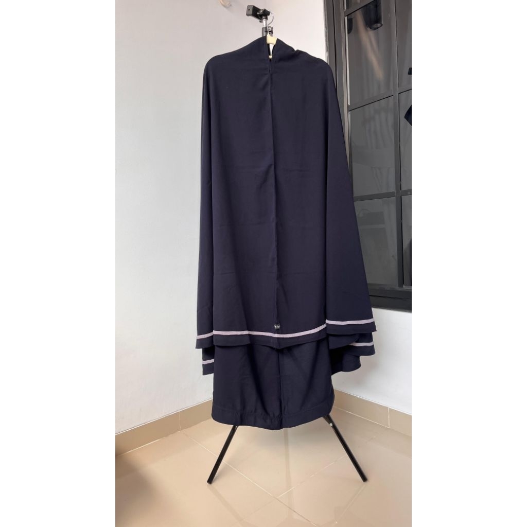 Preloved Gamis Set Hijab Syari Duta Busana
