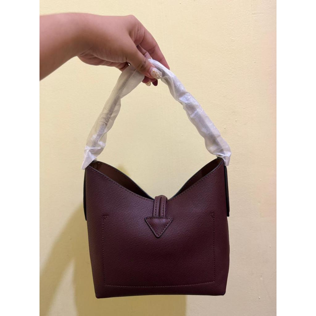 (Stivybrandspace) Tas Wanita Roseau Small Handbag - Red Wine